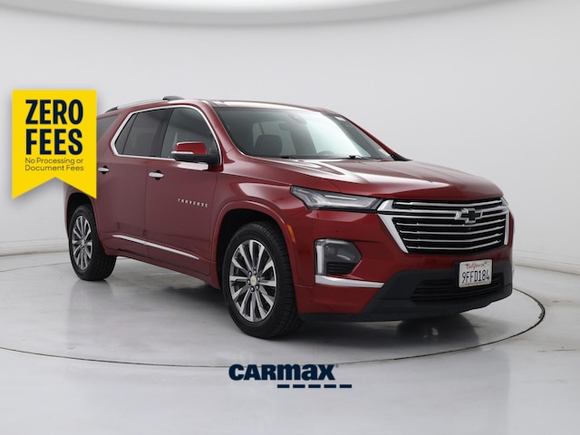 Red 2023 Chevrolet Traverse SUV / Crossover Front-Wheel Drive Automatic