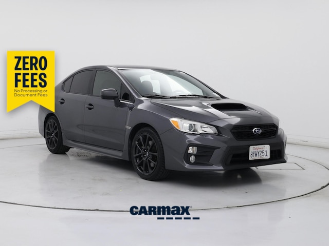 Gray 2021 Subaru WRX Sedan All-Wheel Drive Manual