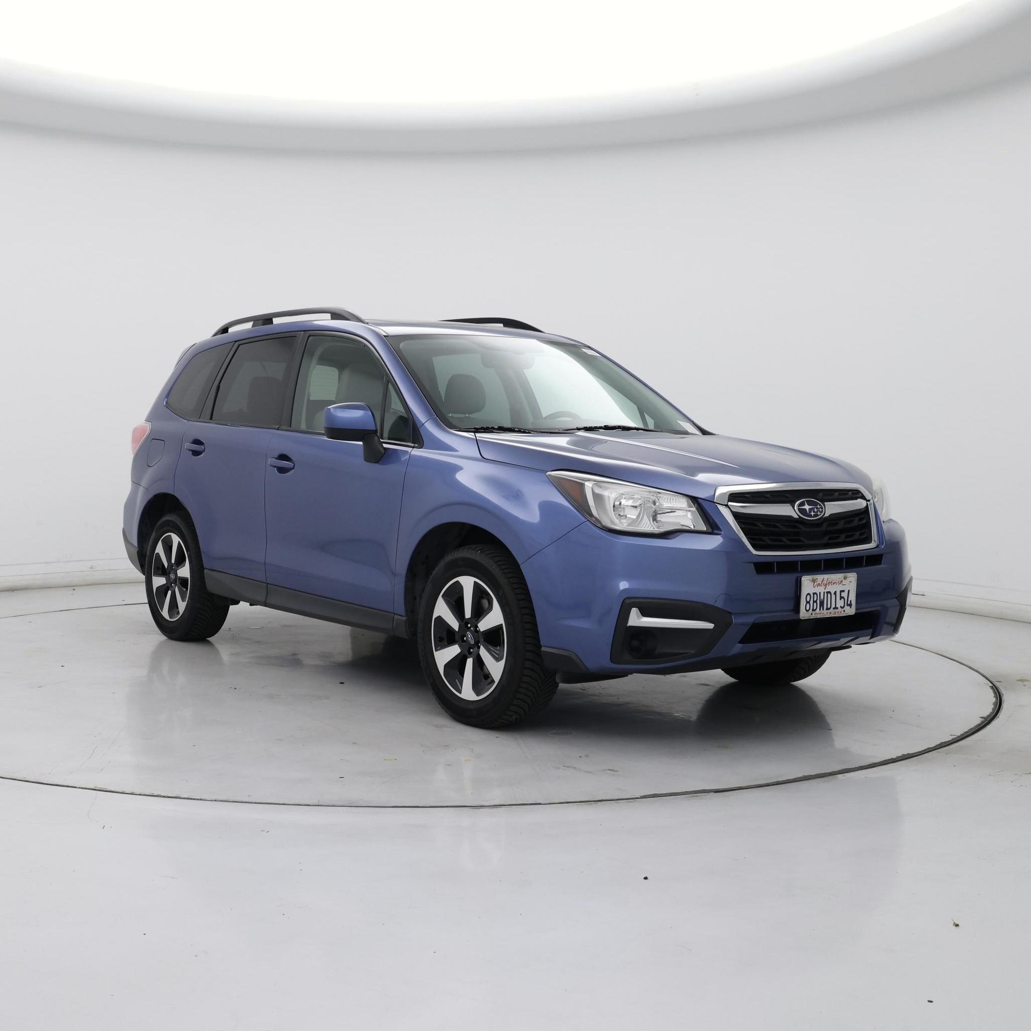 Blue 2018 Subaru Forester SUV / Crossover All-Wheel Drive Automatic