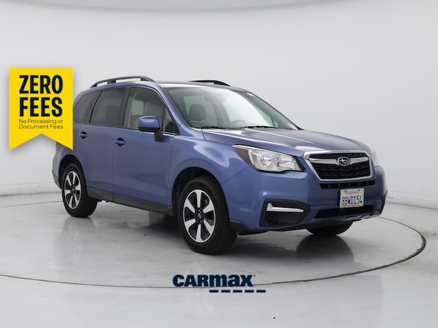 Blue 2018 Subaru Forester SUV / Crossover All-Wheel Drive Automatic