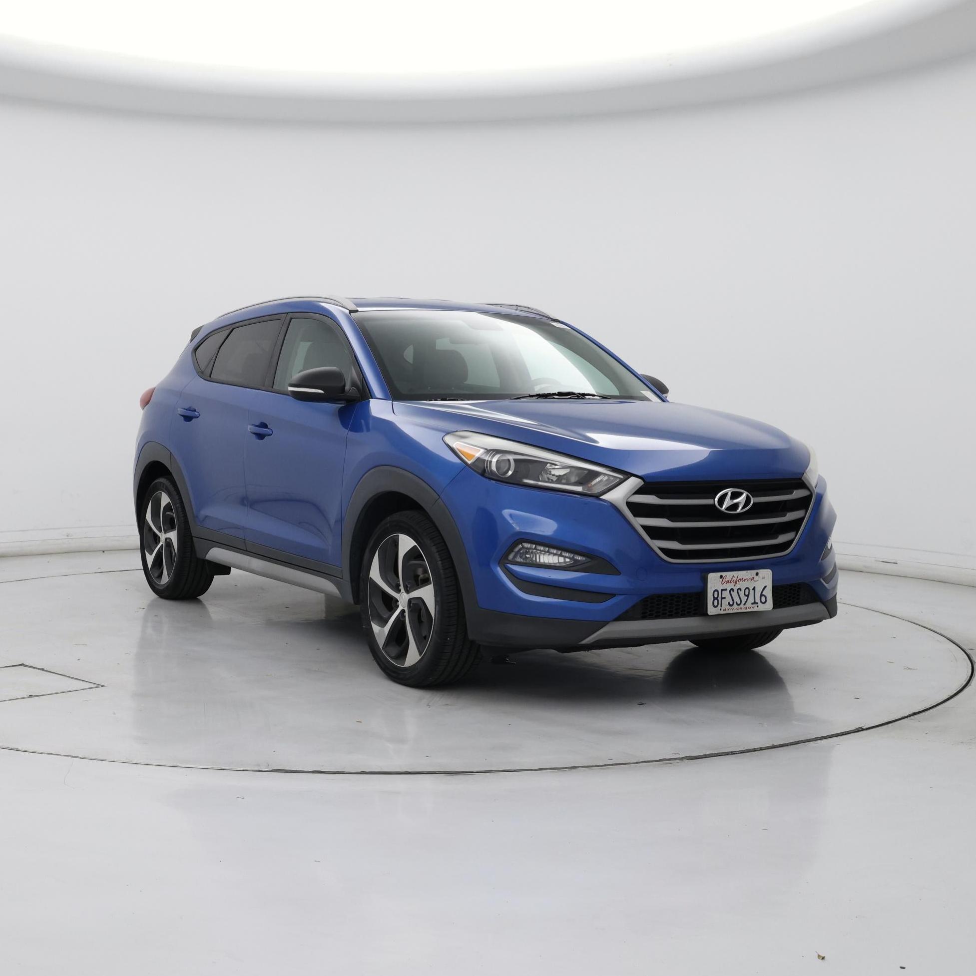 Blue 2018 Hyundai Tucson SUV / Crossover Front-Wheel Drive Automatic