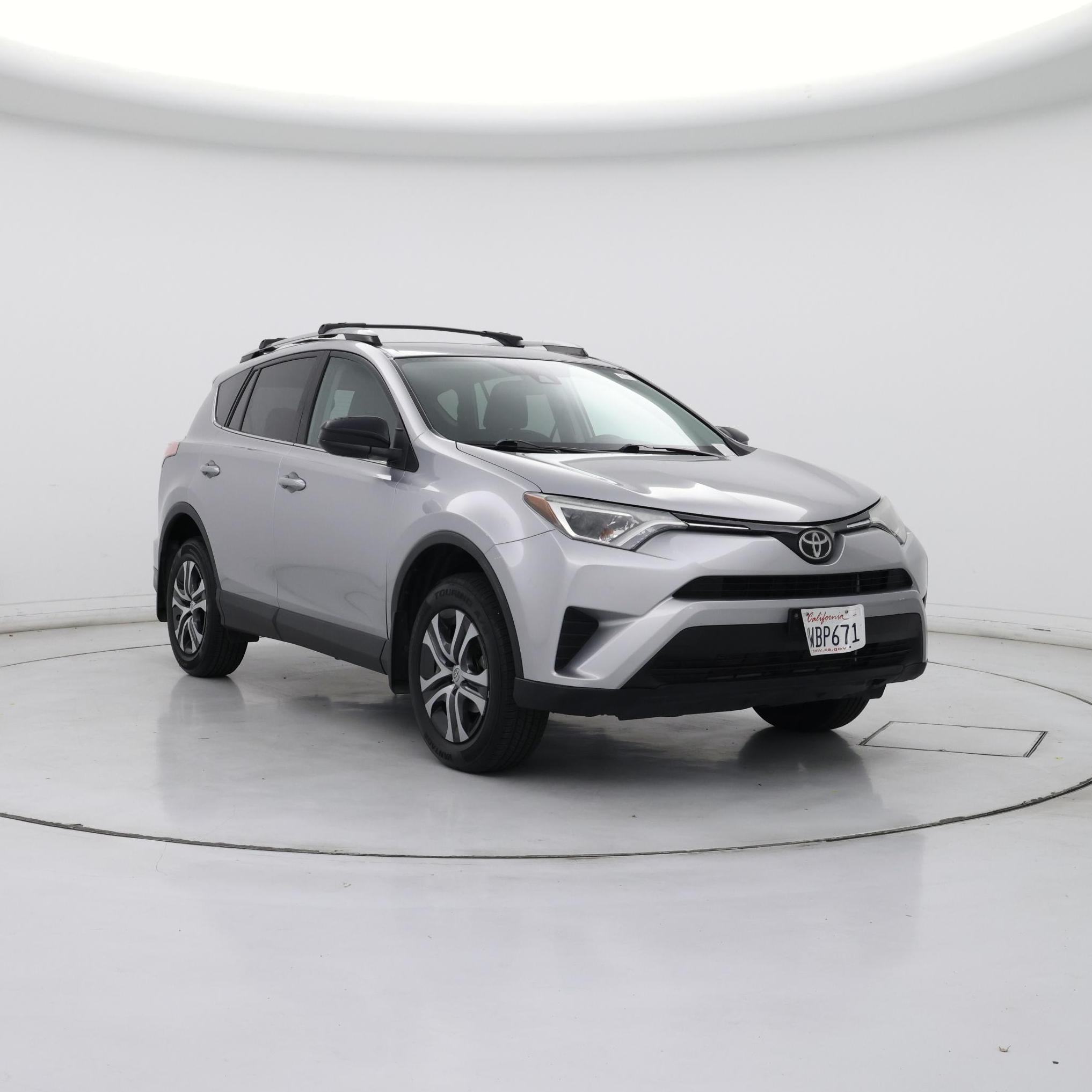 Silver 2017 Toyota RAV4 SUV / Crossover Front-Wheel Drive Automatic