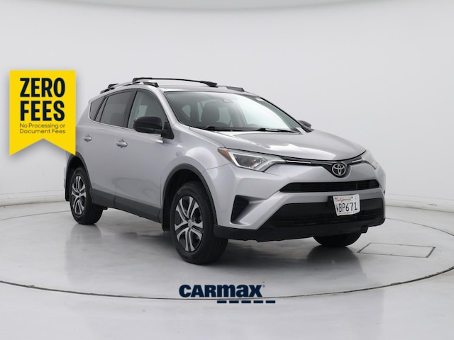 Silver 2017 Toyota RAV4 SUV / Crossover Front-Wheel Drive Automatic