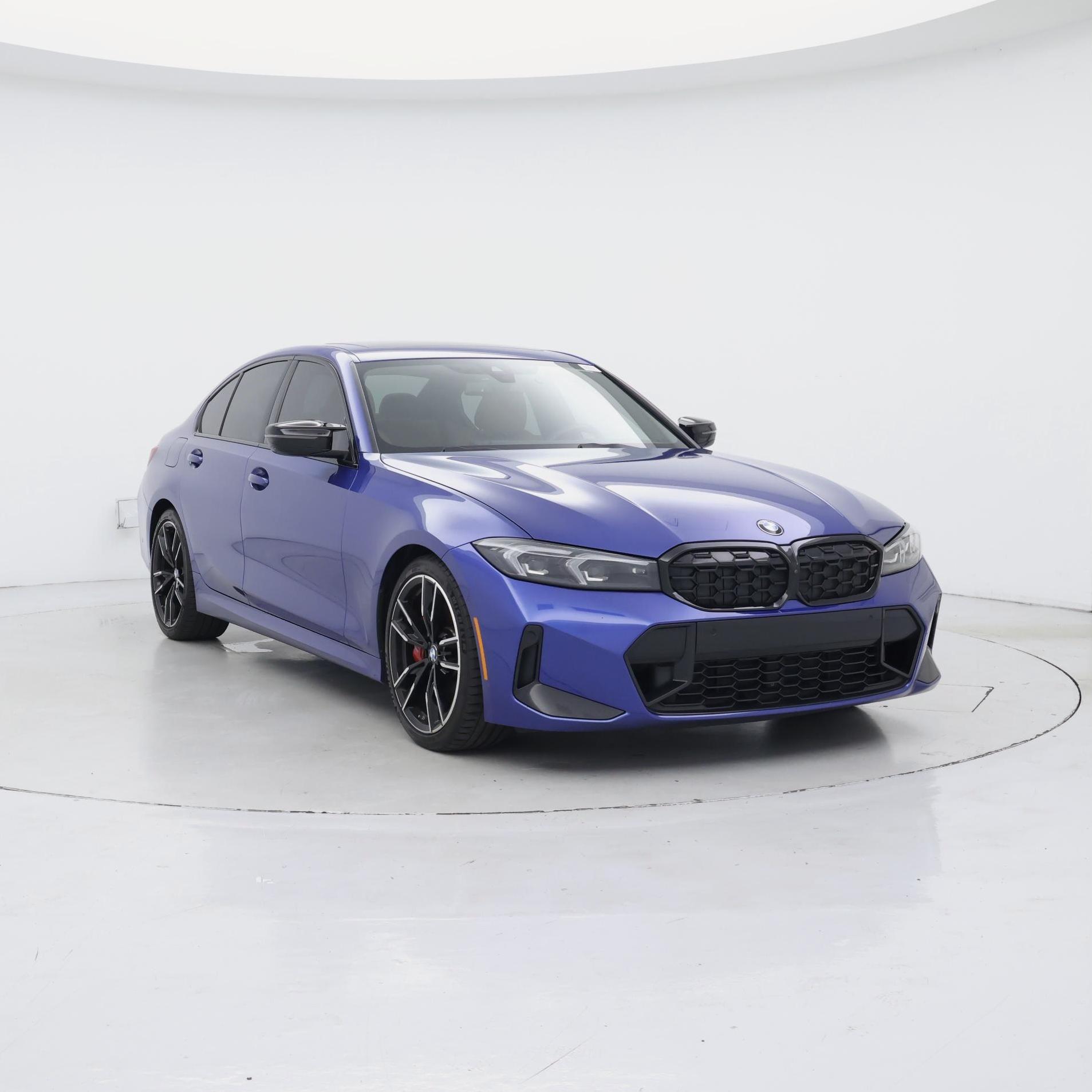 Blue 2024 BMW 3 Series Sedan Rear-Wheel Drive Automatic