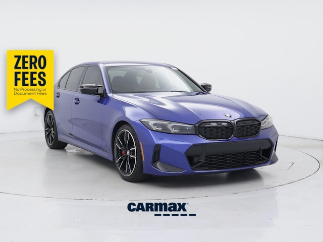 Blue 2024 BMW 3 Series Sedan Rear-Wheel Drive Automatic