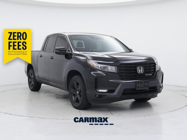 Black 2023 Honda Ridgeline Pickup Truck All-Wheel Drive Automatic