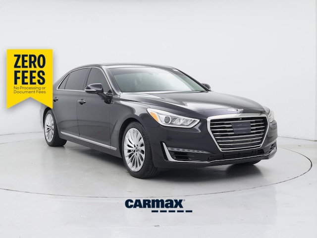 Black 2018 Genesis G90 Sedan Rear-Wheel Drive Automatic