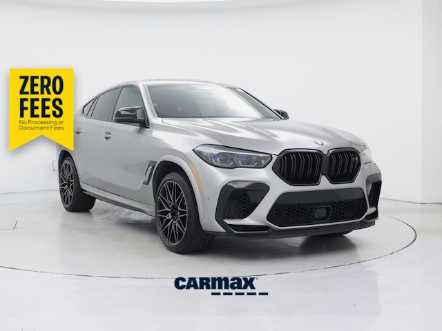 Silver 2022 BMW X6 M AWD SUV / Crossover All-Wheel Drive Automatic