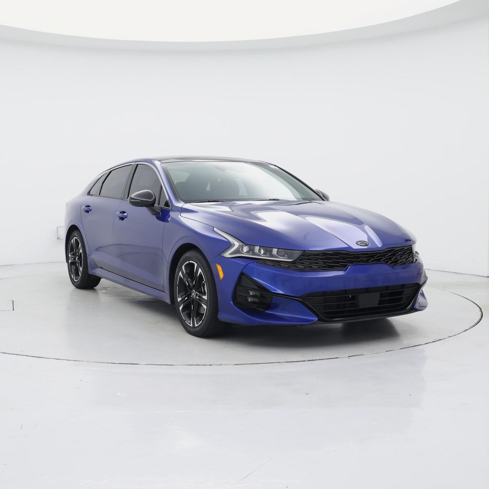 Blue 2021 Kia K5 GT-Line FWD Sedan Front-Wheel Drive Automatic