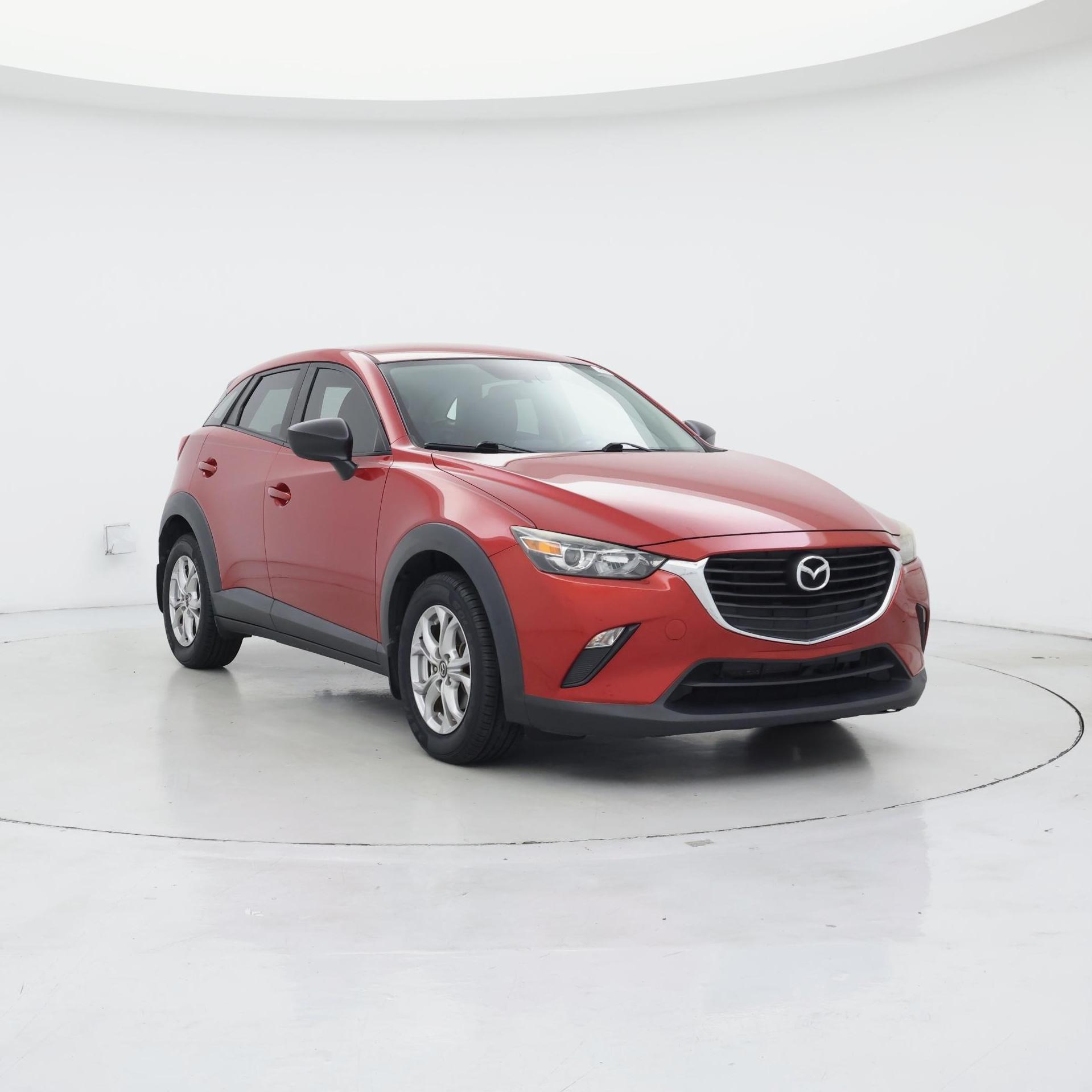 Red 2017 Mazda CX-3 SUV / Crossover Front-Wheel Drive Automatic