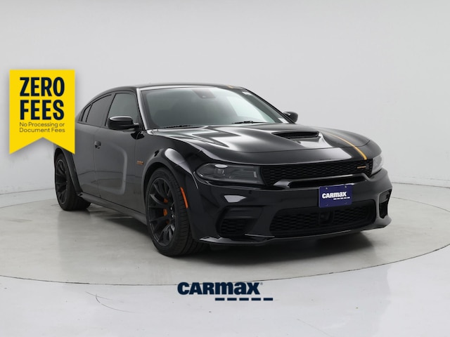 Black 2023 Dodge Charger Scat Pack Widebody RWD Sedan Rear-Wheel Drive Automatic