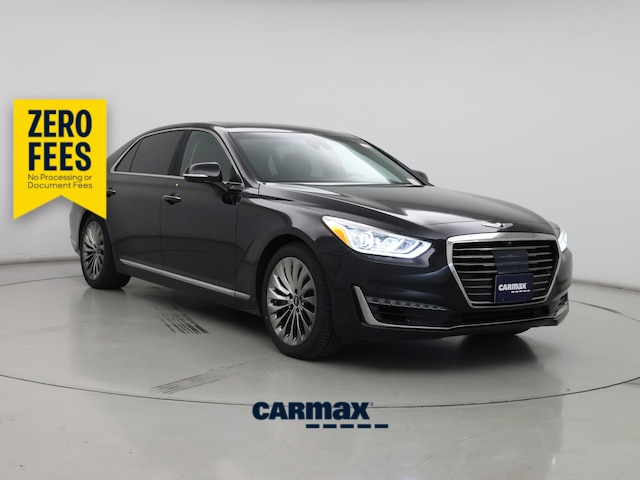Black 2019 Genesis G90 Sedan Rear-Wheel Drive Automatic