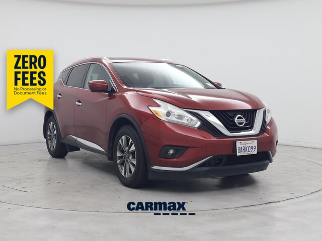 Red 2016 Nissan Murano SUV / Crossover All-Wheel Drive Automatic