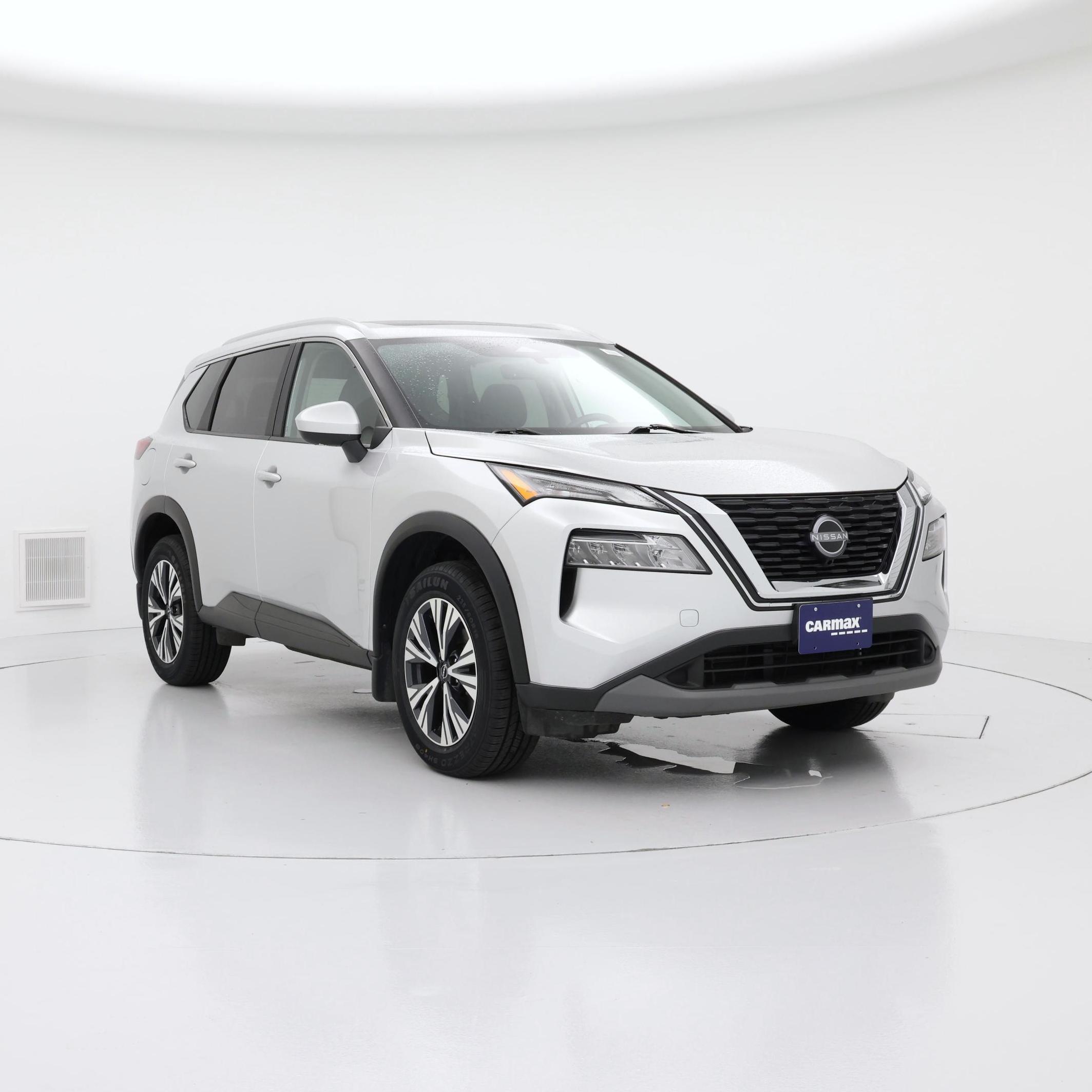Silver 2023 Nissan Rogue SV AWD SUV / Crossover All-Wheel Drive Automatic