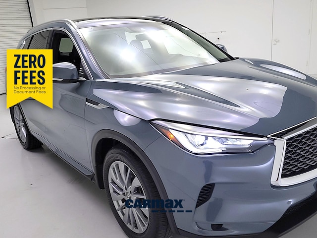 Gray 2024 INFINITI QX50 SUV / Crossover All-Wheel Drive Automatic