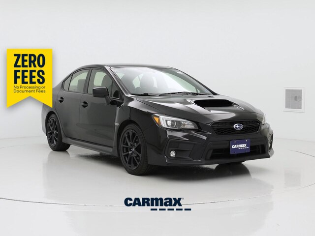 Black 2020 Subaru WRX Sedan All-Wheel Drive Manual