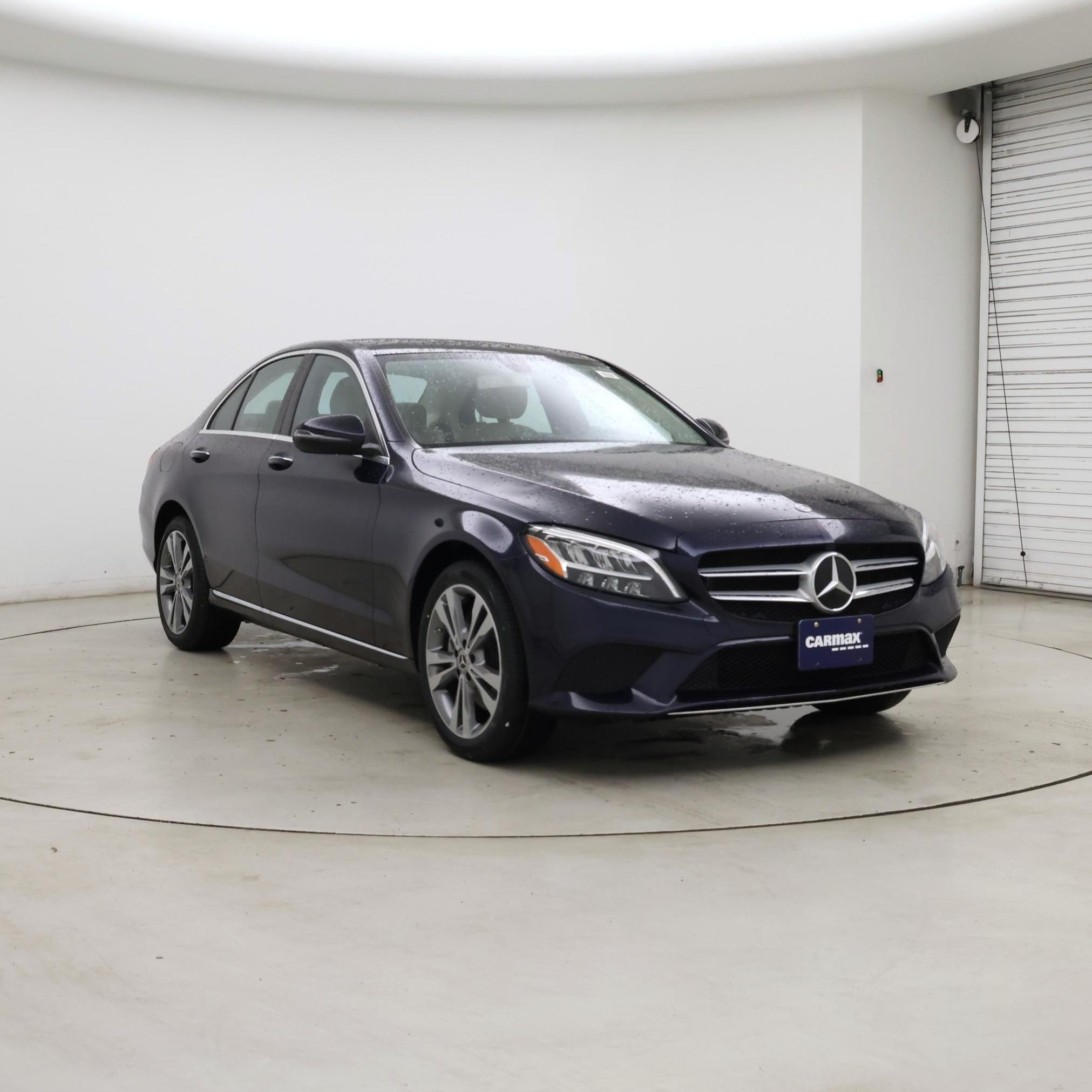 Blue 2020 Mercedes-Benz C-Class Sedan All-Wheel Drive Automatic