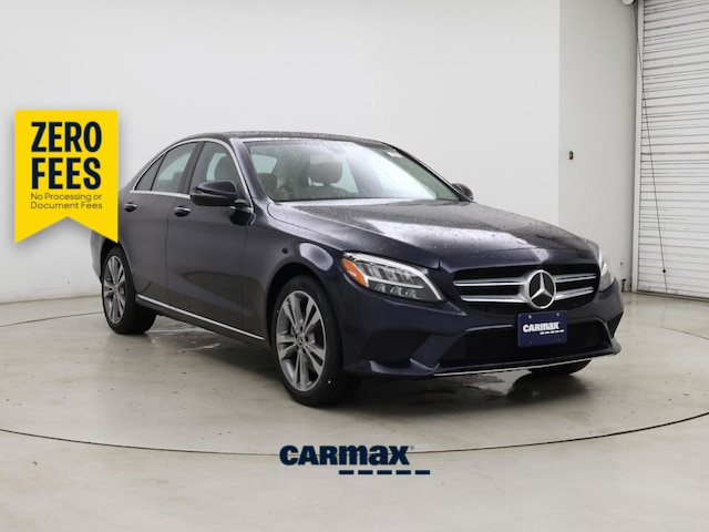 Blue 2020 Mercedes-Benz C-Class Sedan All-Wheel Drive Automatic