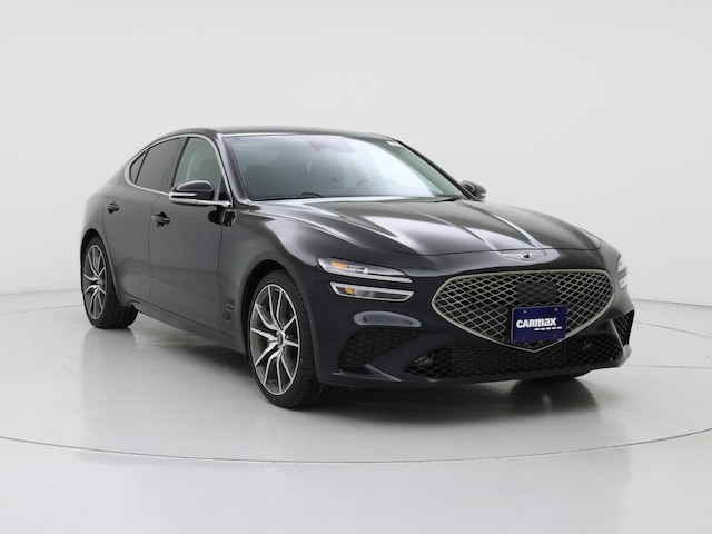 Black 2023 Genesis G70 2.0T RWD Sedan Rear-Wheel Drive Automatic