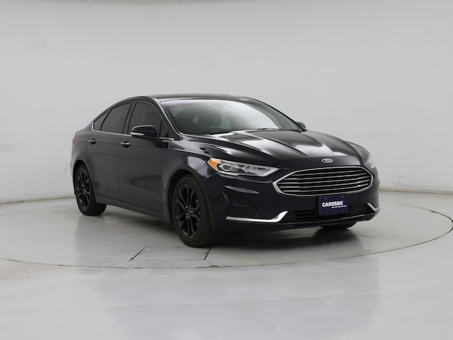 Blue 2020 Ford Fusion SEL FWD Sedan Front-Wheel Drive Automatic