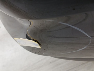 Rear Panel Passenger Side Cosmetic Imperfection