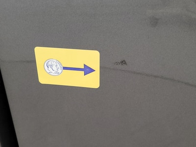 Rear Panel Driver Side Cosmetic Imperfection