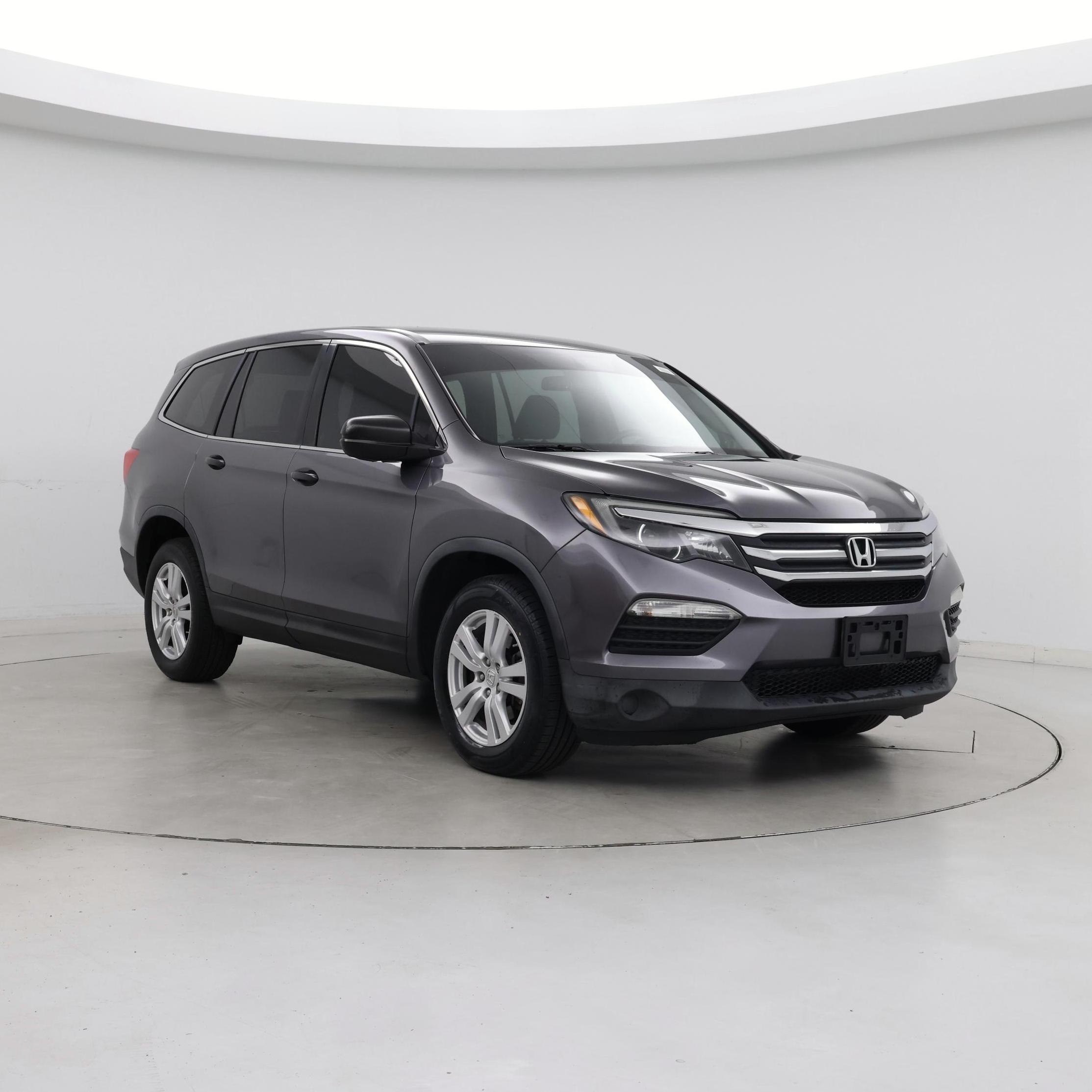 Gray 2017 Honda Pilot SUV / Crossover All-Wheel Drive Automatic