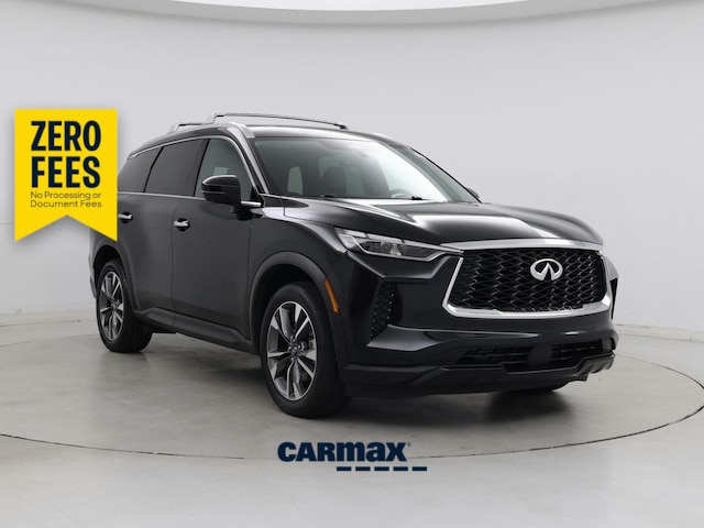 Black 2025 INFINITI QX60 Luxe FWD SUV / Crossover Front-Wheel Drive Automatic