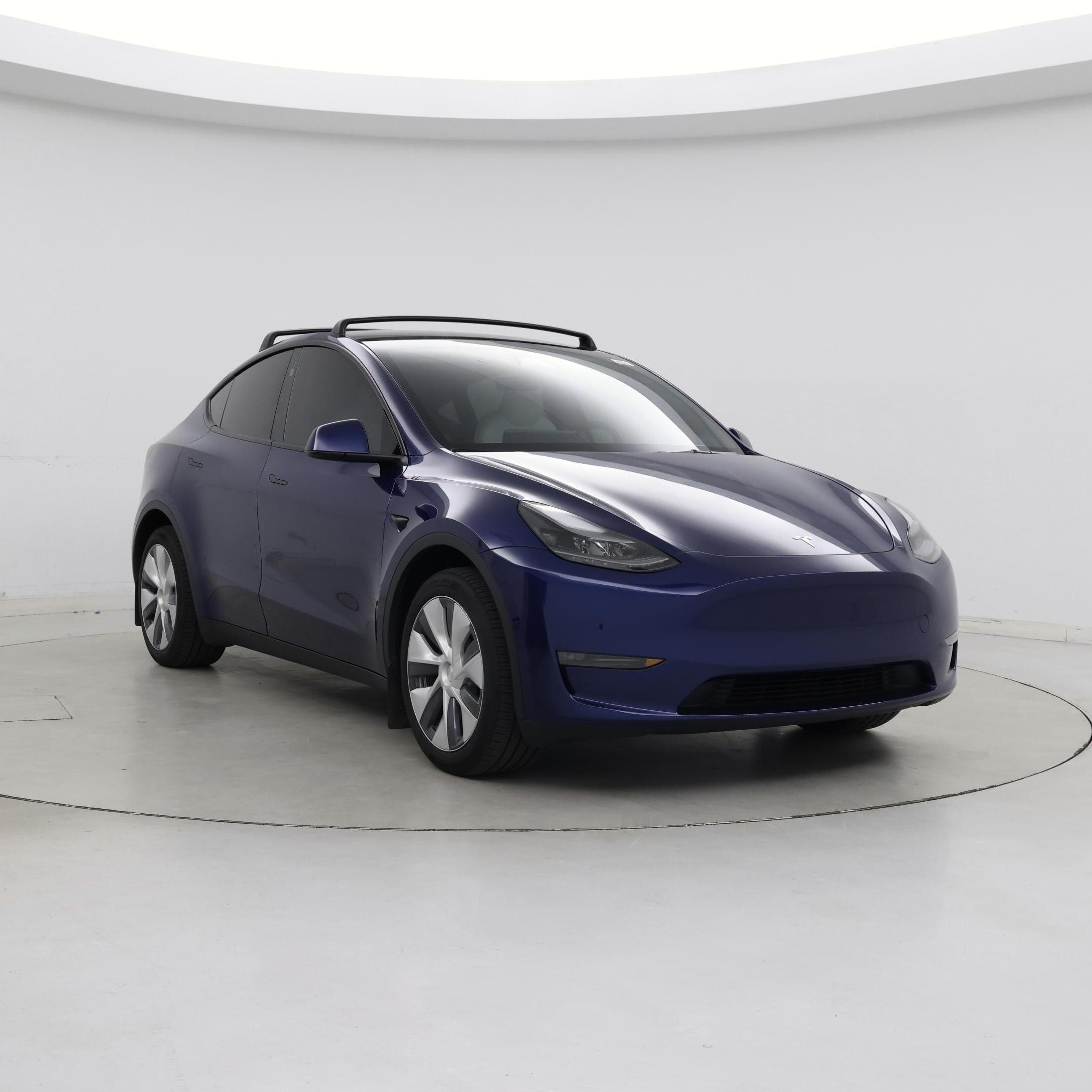 Blue 2024 Tesla Model Y SUV / Crossover All-Wheel Drive Automatic