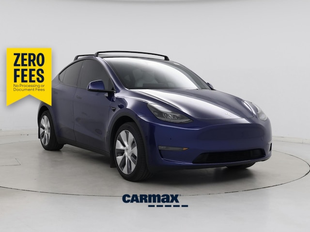 Blue 2024 Tesla Model Y SUV / Crossover All-Wheel Drive Automatic