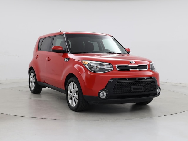 Red 2016 Kia Soul + Wagon Front-Wheel Drive Automatic