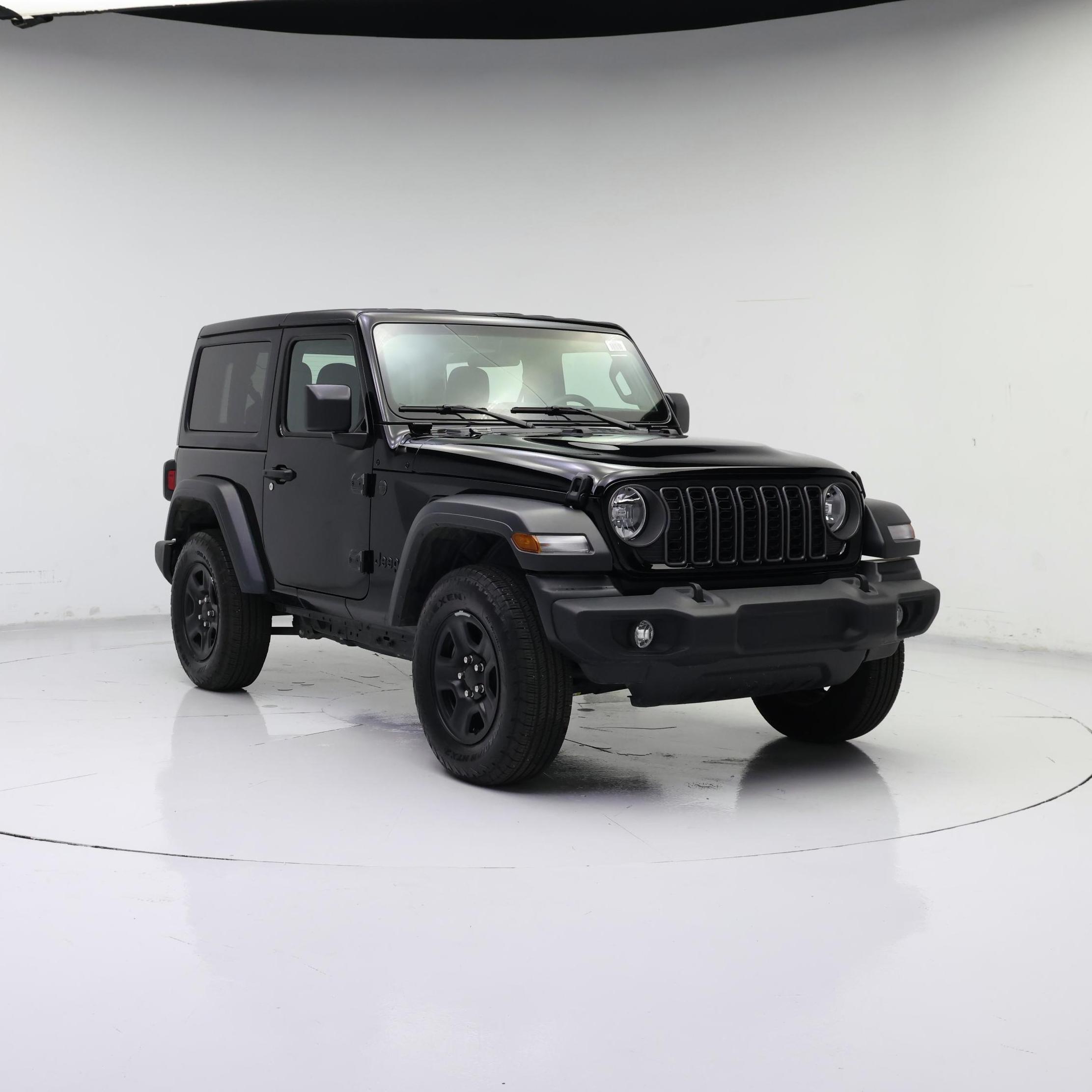 Black 2025 Jeep Wrangler SUV / Crossover Four-Wheel Drive Automatic