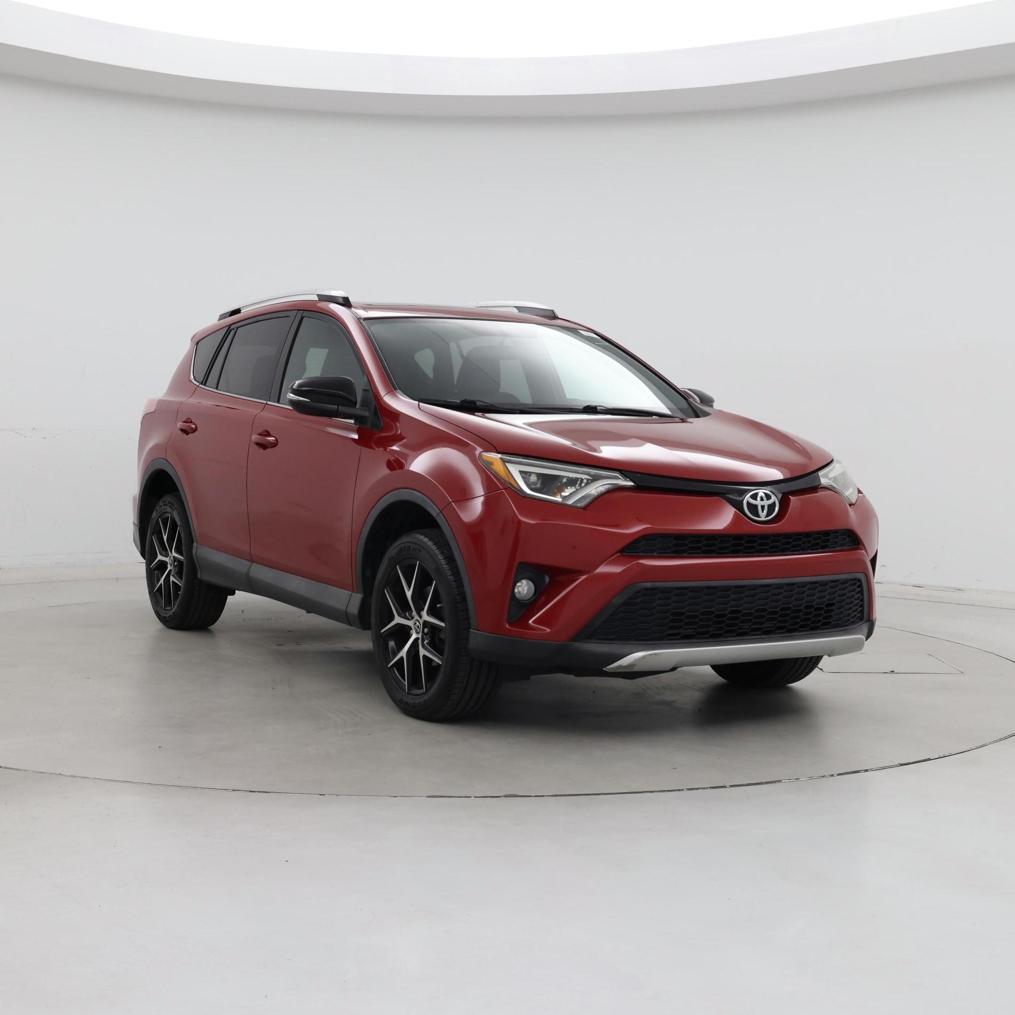 Red 2016 Toyota RAV4 SE SUV / Crossover Front-Wheel Drive Automatic