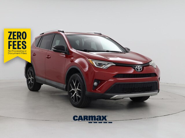 Red 2016 Toyota RAV4 SE SUV / Crossover Front-Wheel Drive Automatic