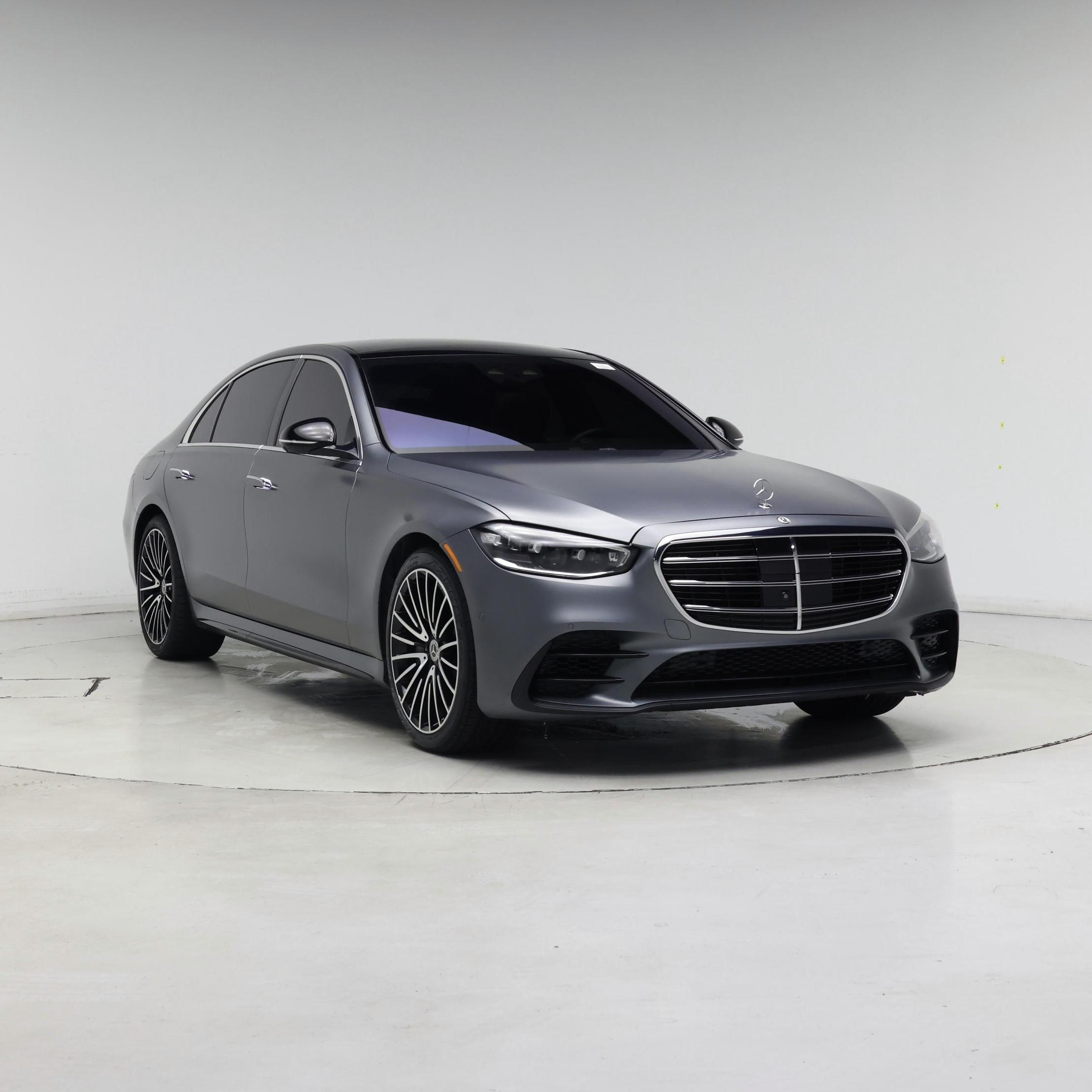 Gray 2022 Mercedes-Benz S-Class Sedan All-Wheel Drive Automatic