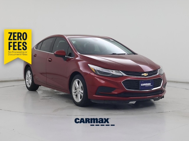 Red 2018 Chevrolet Cruze LT Sedan FWD Sedan Front-Wheel Drive Automatic