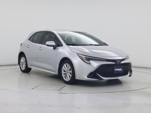 Silver 2024 Toyota Corolla Hatchback SE FWD Hatchback Front-Wheel Drive Automatic