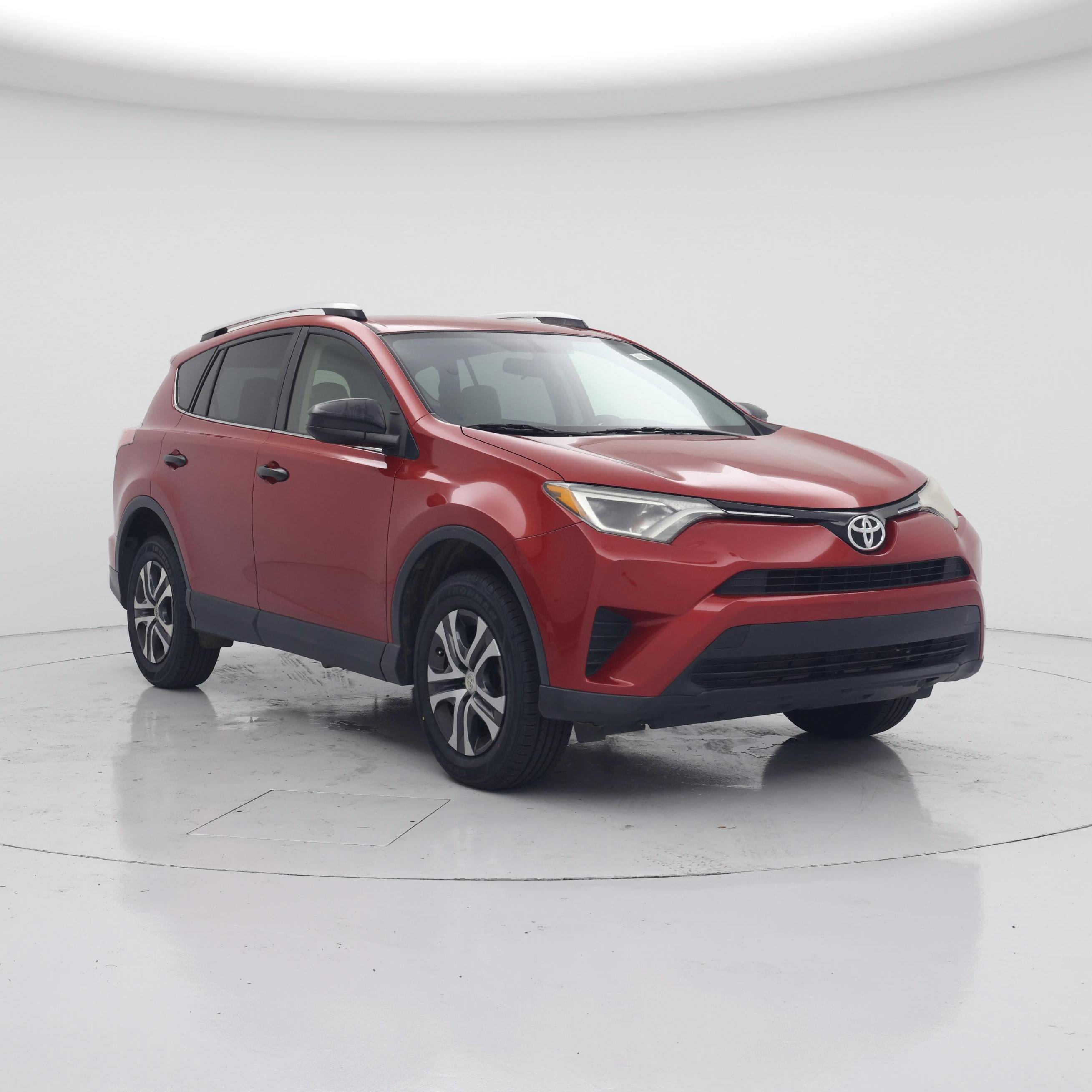 Red 2016 Toyota RAV4 LE SUV / Crossover Front-Wheel Drive Automatic