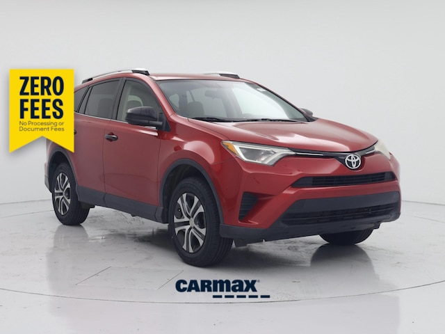 Red 2016 Toyota RAV4 LE SUV / Crossover Front-Wheel Drive Automatic