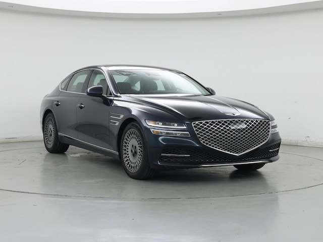 Blue 2022 Genesis G80 Sedan Automatic