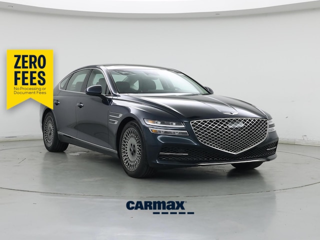 Blue 2022 Genesis G80 Sedan Automatic