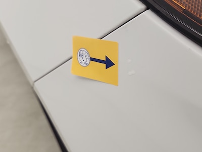 Bumper Front Cosmetic Imperfection