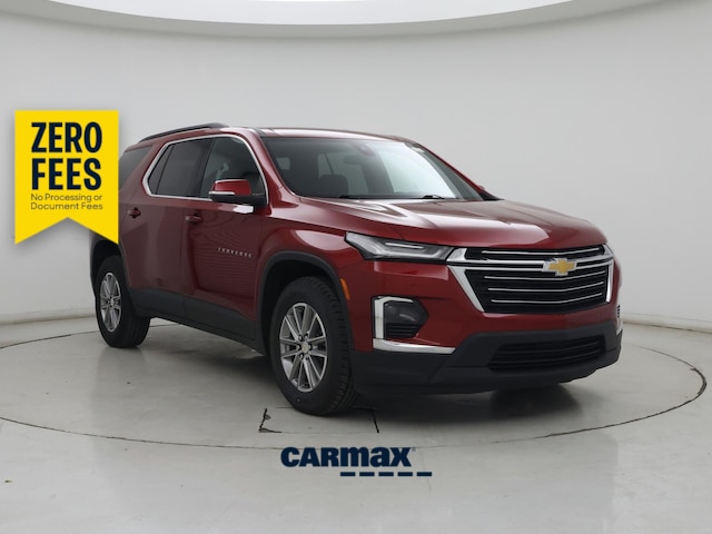 Red 2023 Chevrolet Traverse LT Cloth FWD SUV / Crossover Front-Wheel Drive Automatic