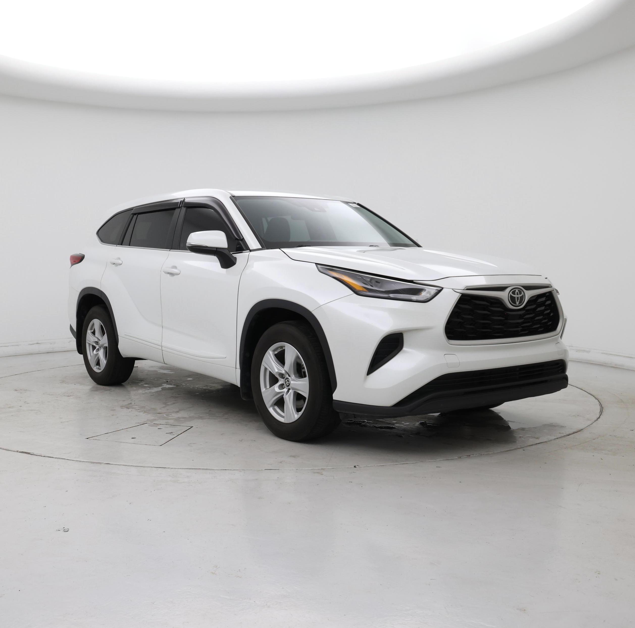 White 2023 Toyota Highlander SUV / Crossover Front-Wheel Drive Automatic