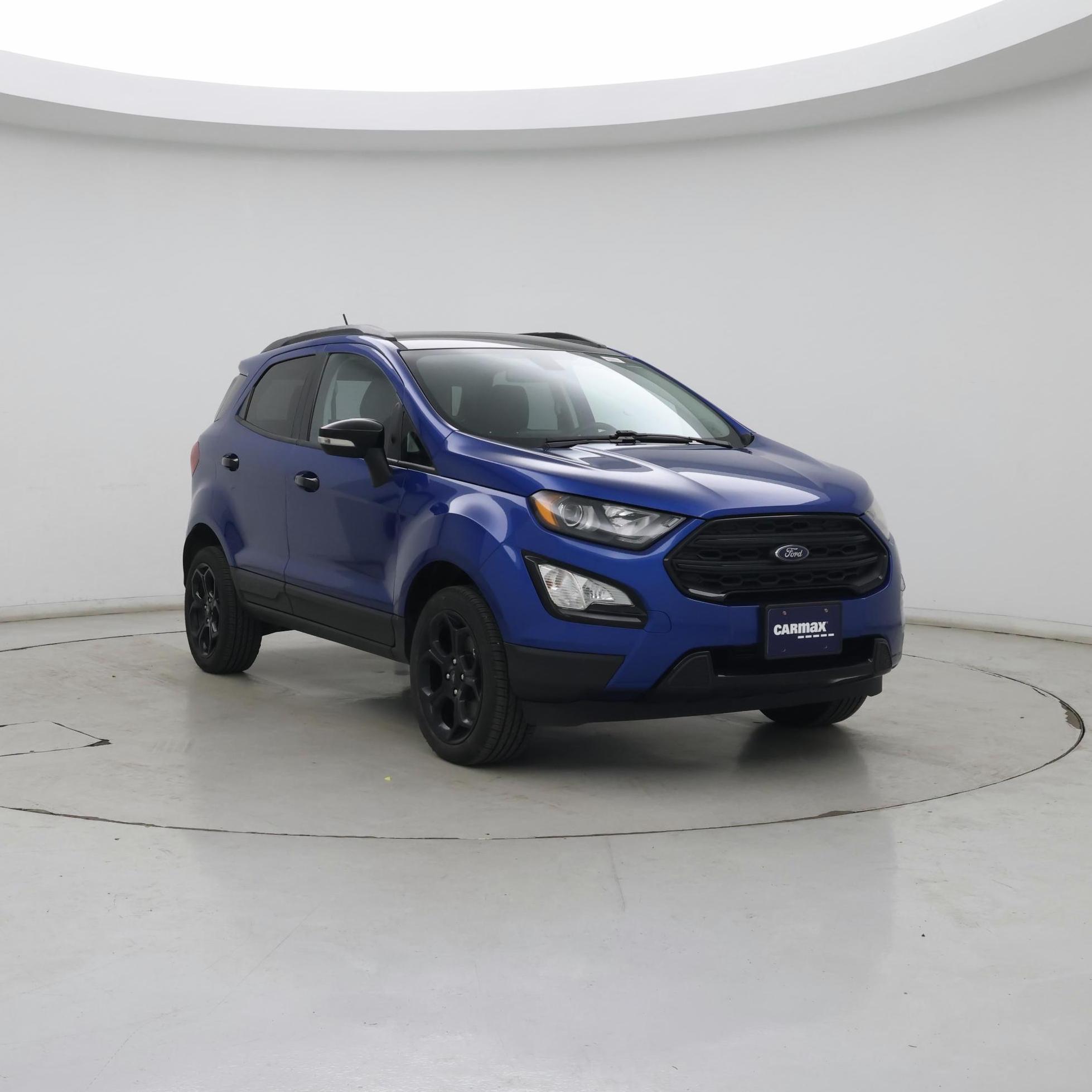 Blue 2021 Ford EcoSport SUV / Crossover All-Wheel Drive Automatic