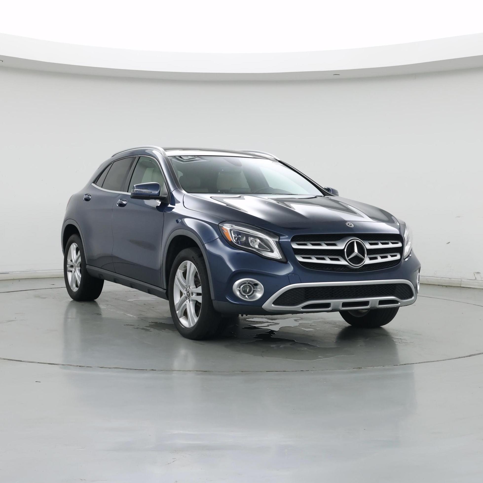 Blue 2019 Mercedes-Benz GLA 250 4MATIC SUV / Crossover All-Wheel Drive Automatic