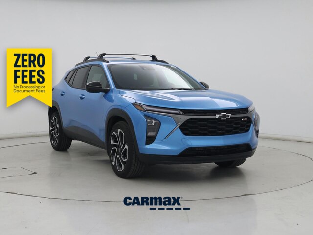 Blue 2025 Chevrolet Trax RS with 2RS FWD SUV / Crossover Front-Wheel Drive Automatic