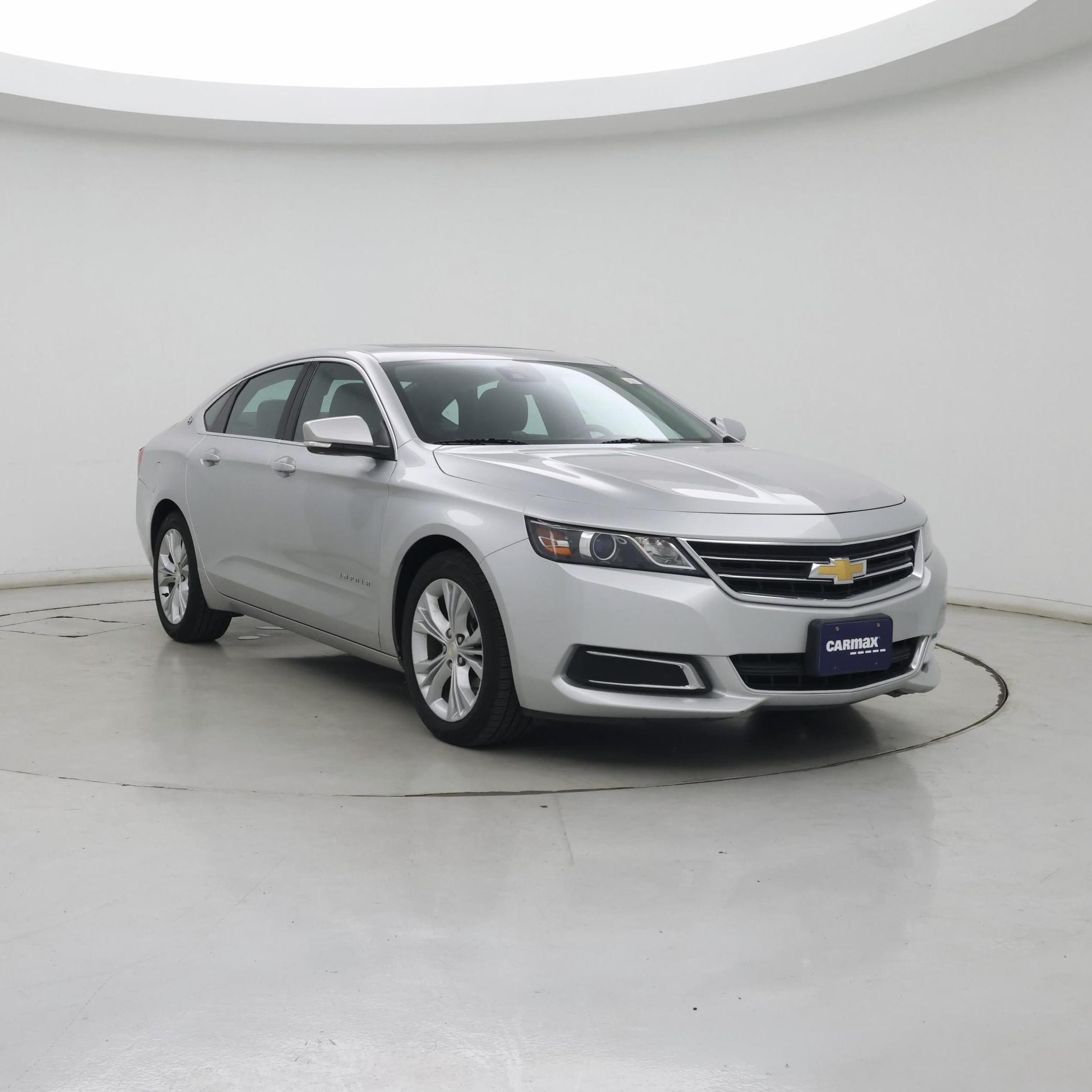 Silver 2015 Chevrolet Impala Sedan Front-Wheel Drive Automatic