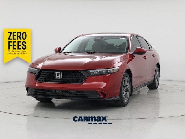 Red 2023 Honda Accord Sedan Front-Wheel Drive Automatic