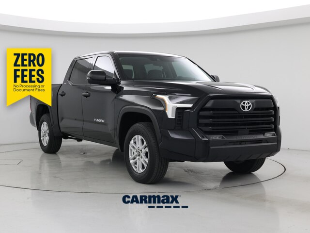 Black 2024 Toyota Tundra Pickup Truck Four-Wheel Drive Automatic
